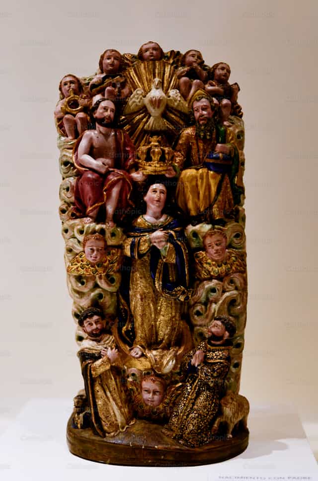 Coronation of the Virgin - Catholic stock images - Photo by Carolina BR
