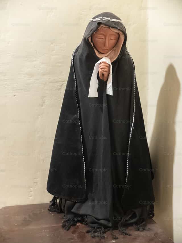 Notre-Dame des Douleurs - Images catholiques de stock