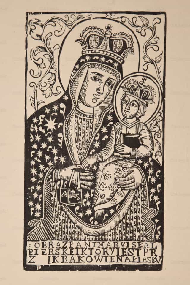 圣衣圣母 - 天主教图库图片 - 摄影： Restored Christian Art