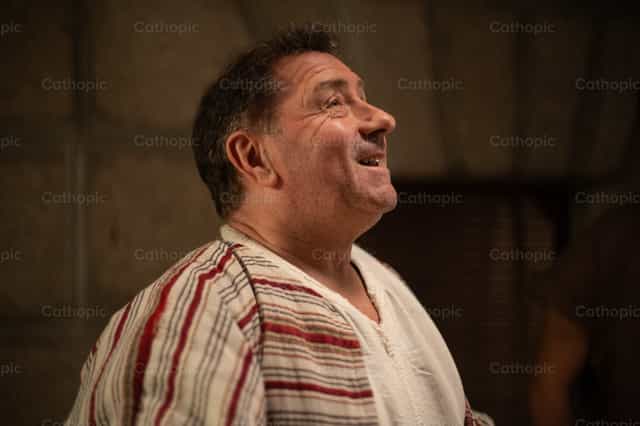 Apóstoles gozosos en Pentecostés - Banco de imágenes católicas