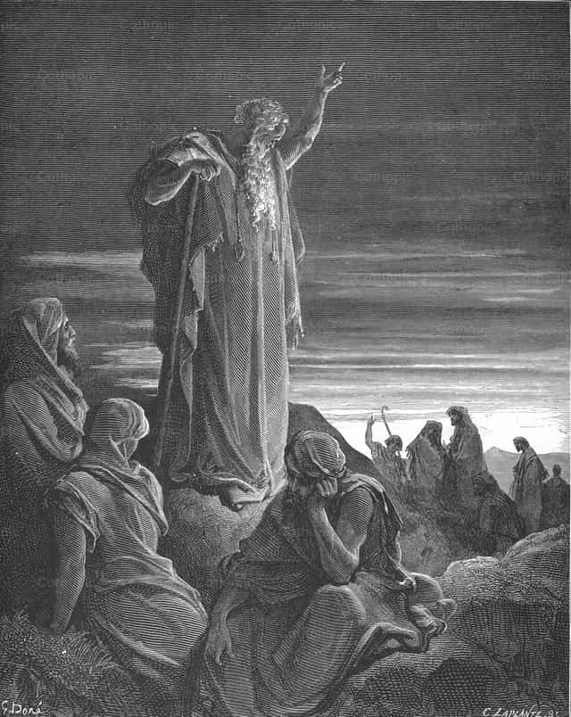 Ang Propeta Ezekiel - Mga Catholic stock image - Larawan ni Restored Christian Art