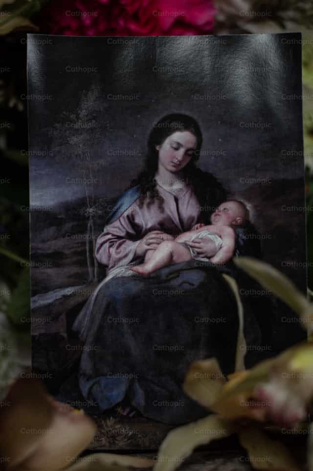 María, madre de Dios - Banco de imágenes católicas - Fotografía por Carolina BR