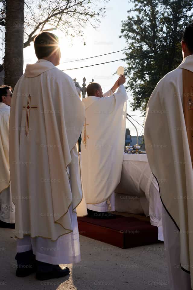 Corpus Christi - Imagens católicas de stock