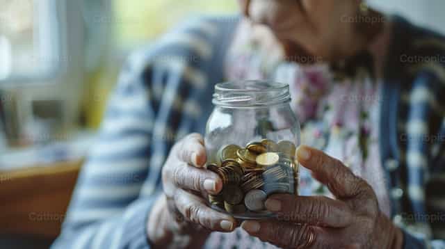 Pequeñas acciones - donaciones - Banco de imágenes católicas
