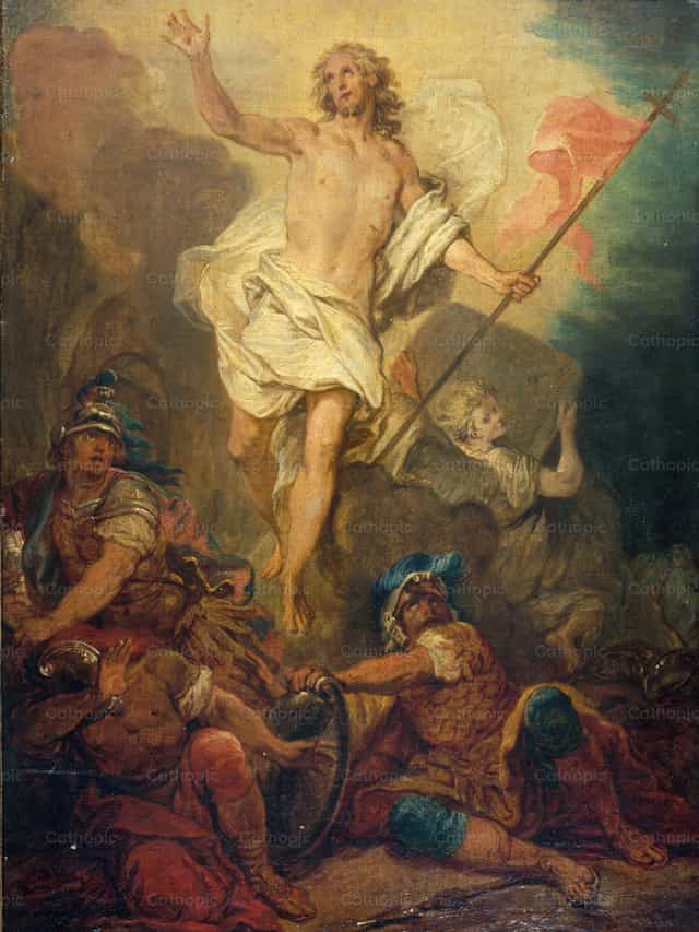 基督的复活 - 天主教图库图片 - 摄影： Restored Christian Art