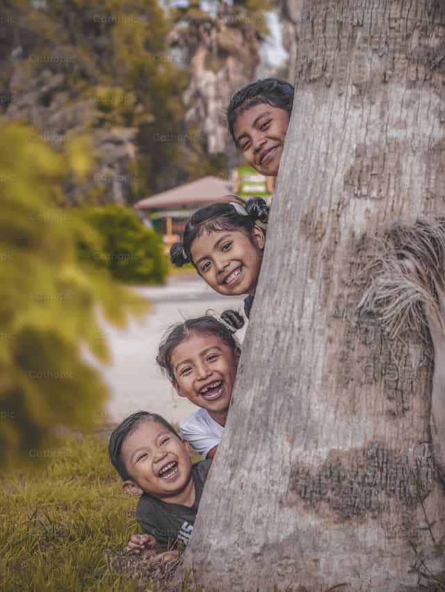 La alegría de los niños - Banco de imágenes católicas - Fotografía por Brenda Anabel Ortiz Perez