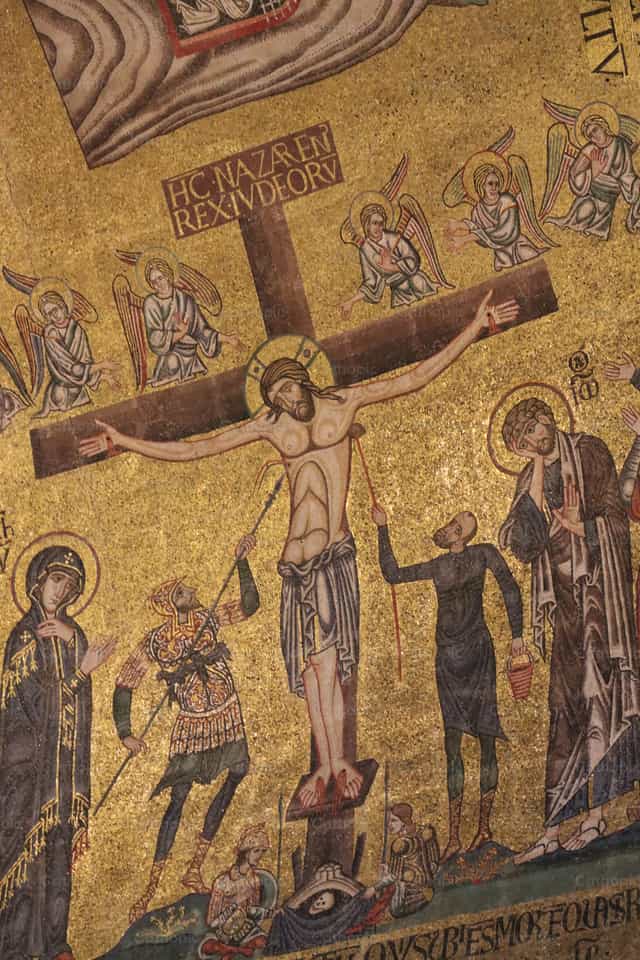 Jesus na cruz - Imagens católicas de stock - Foto de Saul Ibarra
