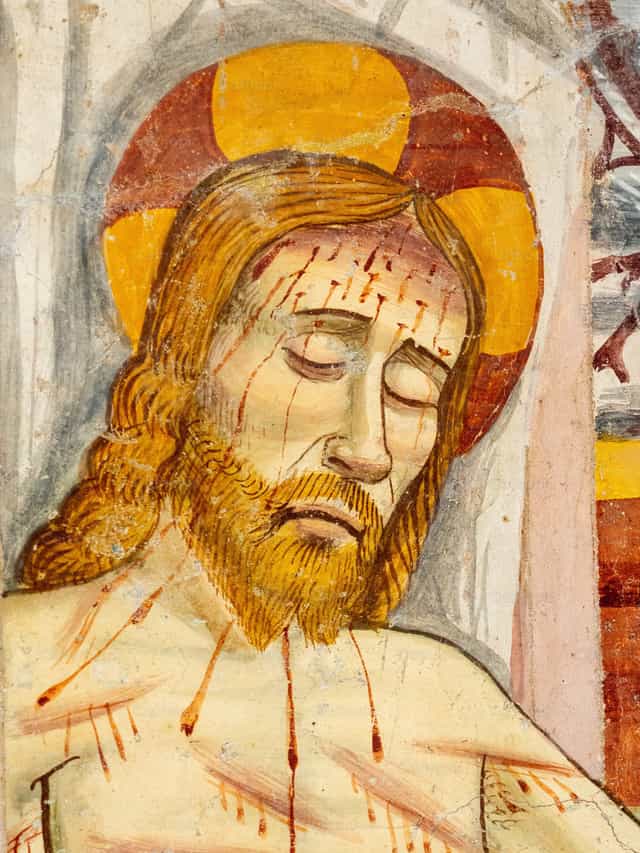 Cristo bajado de la cruz - Banco de imágenes católicas