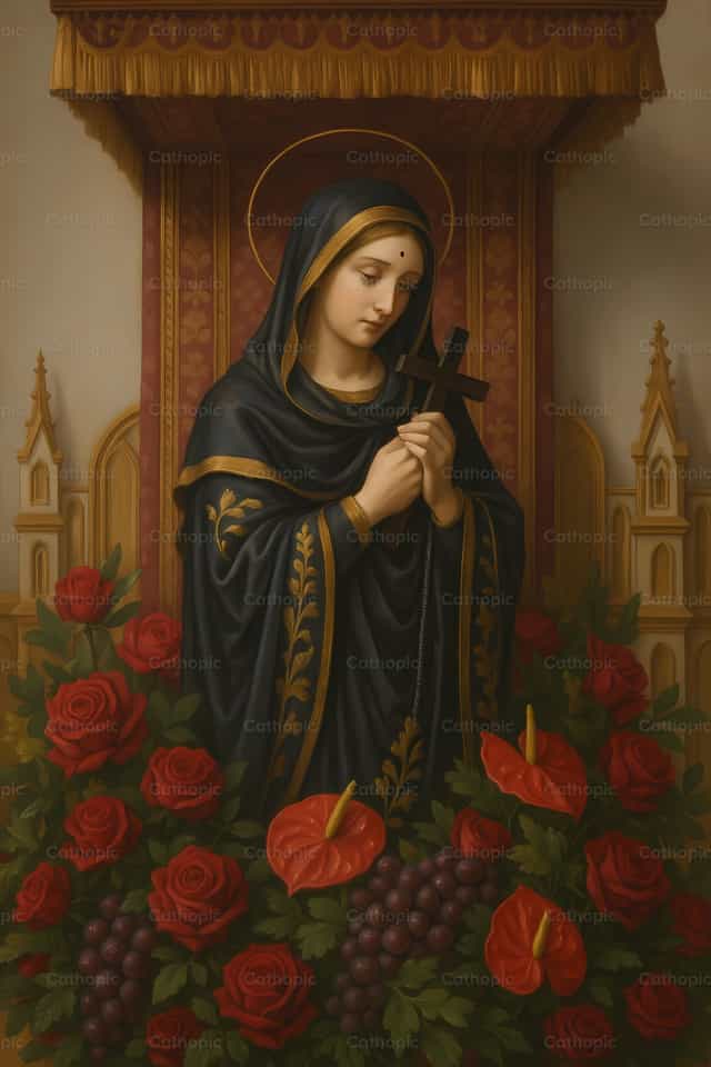 Santa Rita ng Cascia - Mga Catholic stock image - Larawan ni Carlos Daniel