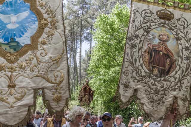 San Pedro de Alcántara - Mga Catholic stock image