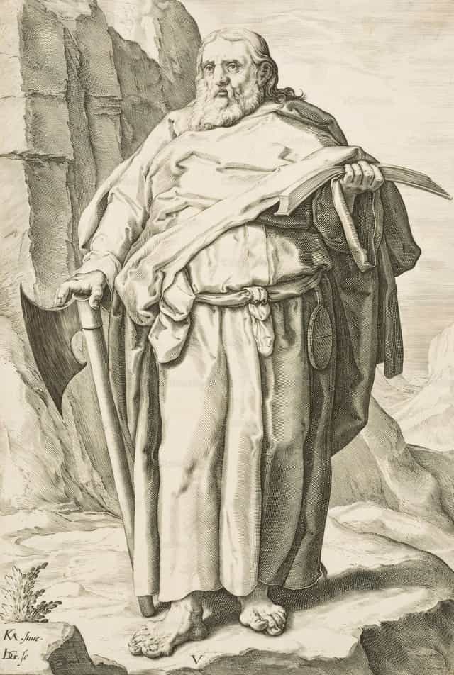 Saint Matthieu - Images catholiques de stock