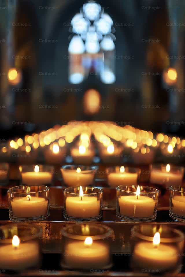 Flammes de feu - Images catholiques de stock - Photo de Julián Iglesias
