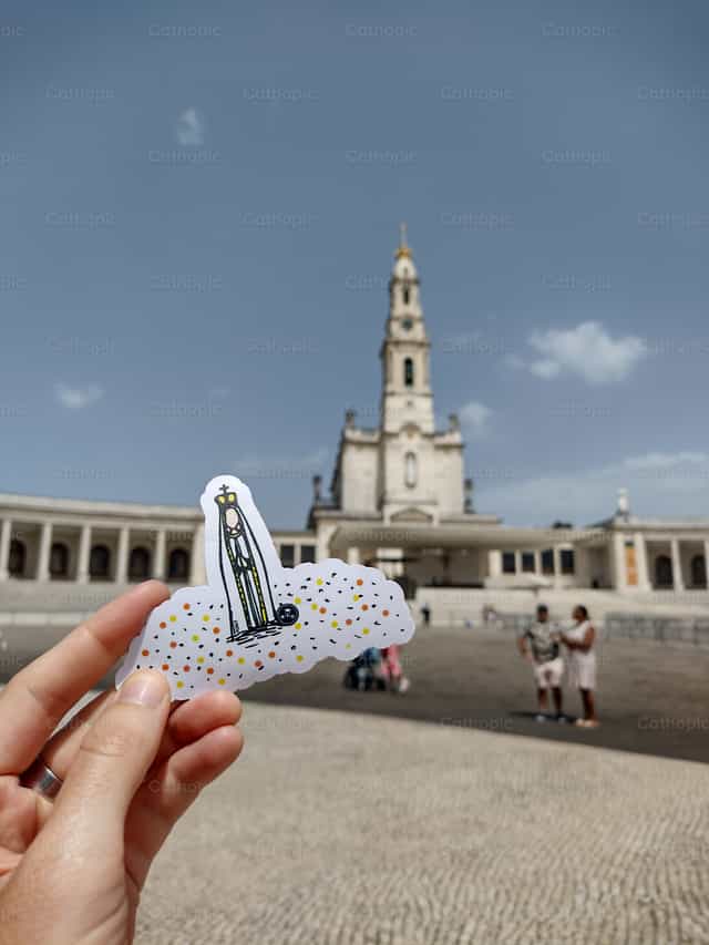 Santuwaryo ng Fátima - Mga Catholic stock image