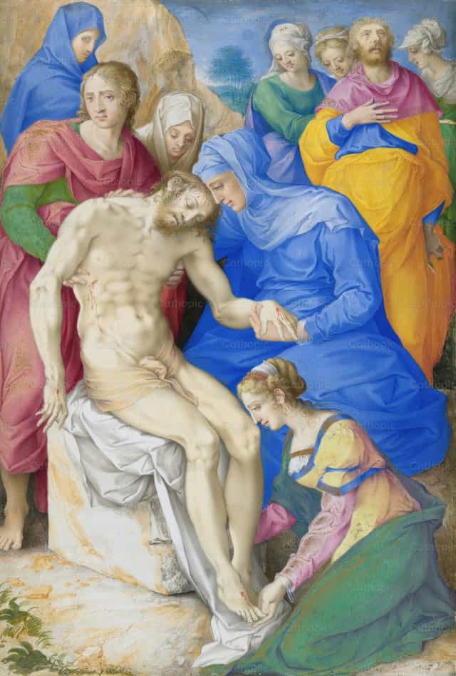 El Lamento por Cristo - Banco de imágenes católicas