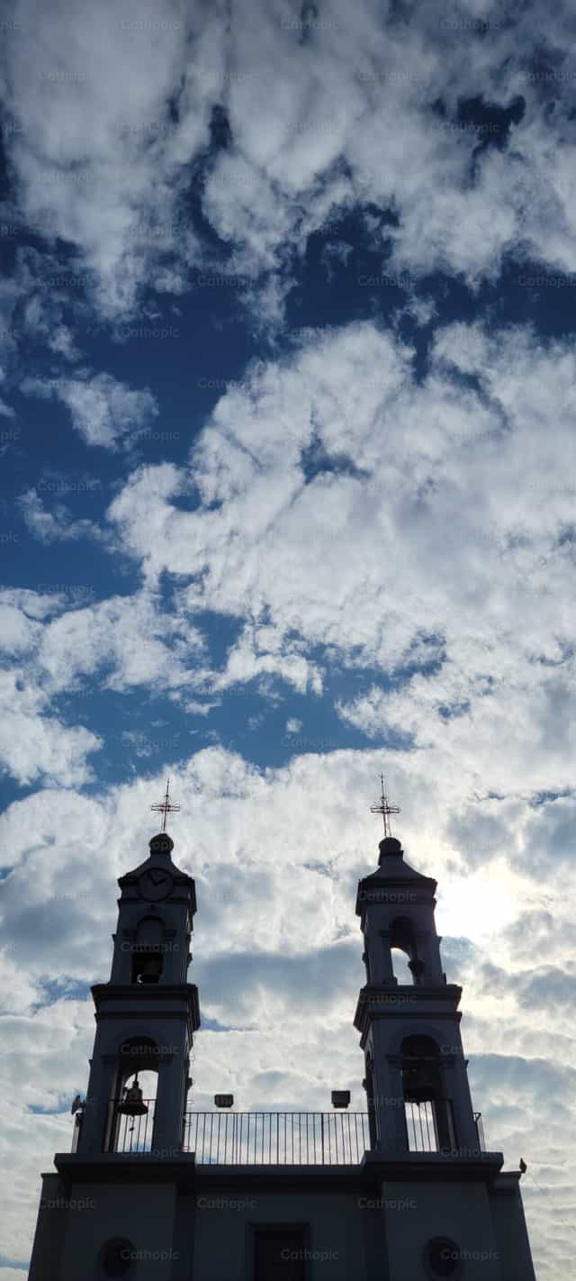 Maison de Dieu - Images catholiques de stock
