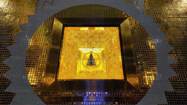 Imagen de Nuestra Señora Aparecida - Banco de imágenes católicas - Fotografía por Santuário-Lar de Nossa Senhora da Conceição Aparecida