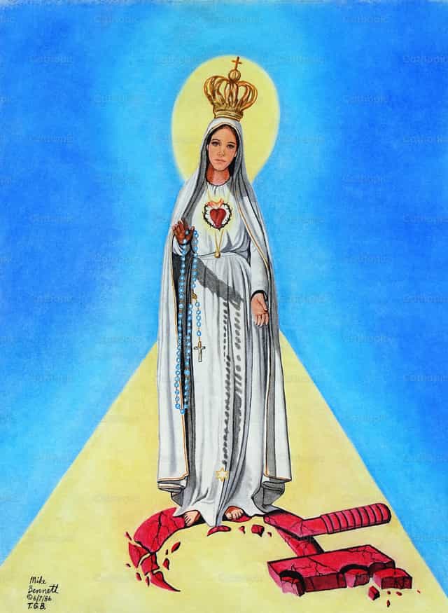 Nuestra Señora de Fatima - Banco de imágenes católicas