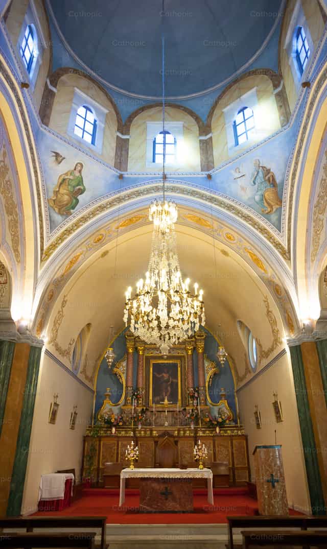 Roman Catholic Cathedral ni San Juan Bautista - Mga Catholic stock image