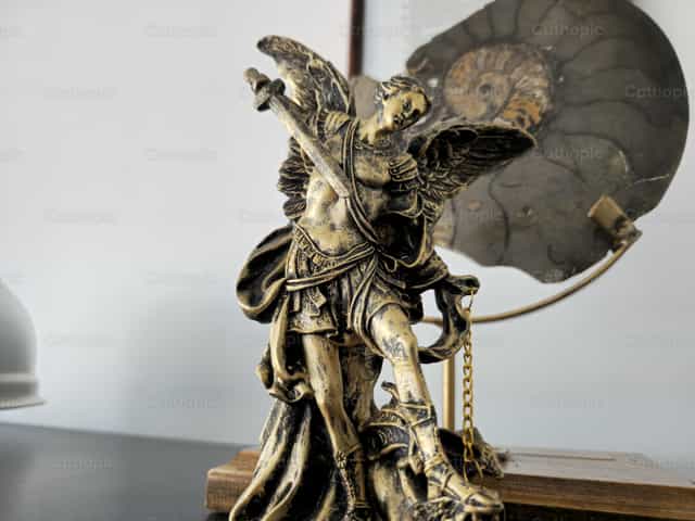 Arcángel Miguel - Banco de imágenes católicas - Fotografía por juanplancarte