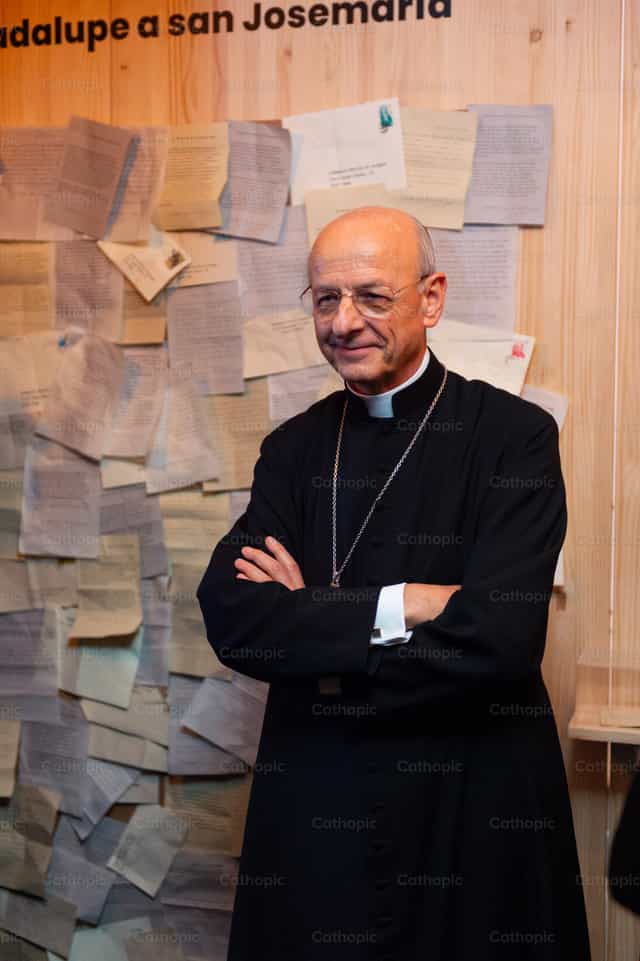 Prälat des Opus Dei, Monsignore Fernando Ocariz - Katholische Stockfotos - Foto von Álvaro García