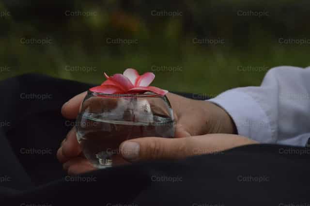 Oração - Imagens católicas de stock - Foto de Carolina BR