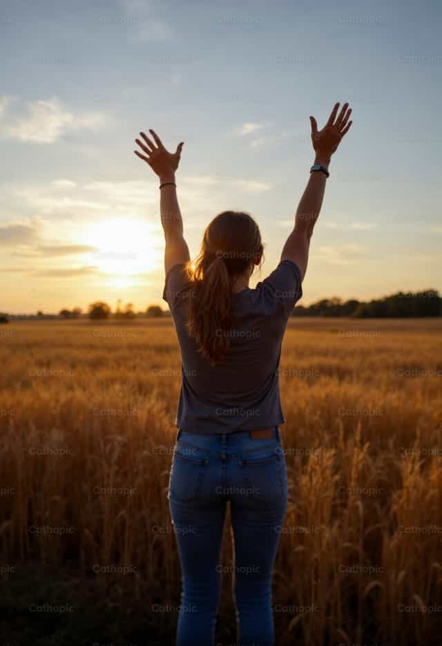 Gratitud a Dios - Banco de imágenes católicas