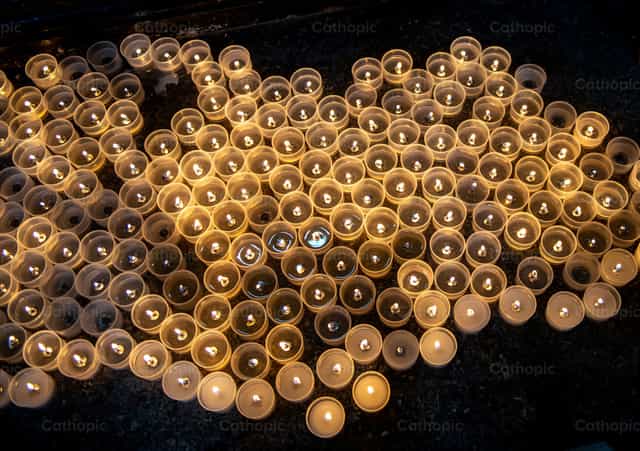 Licht des Glaubens - Katholische Stockfotos