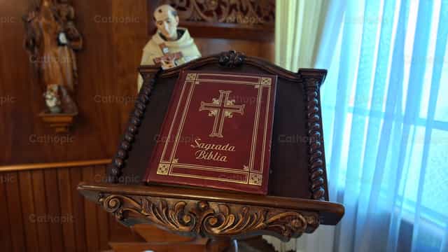 Holy Bible - Catholic stock images