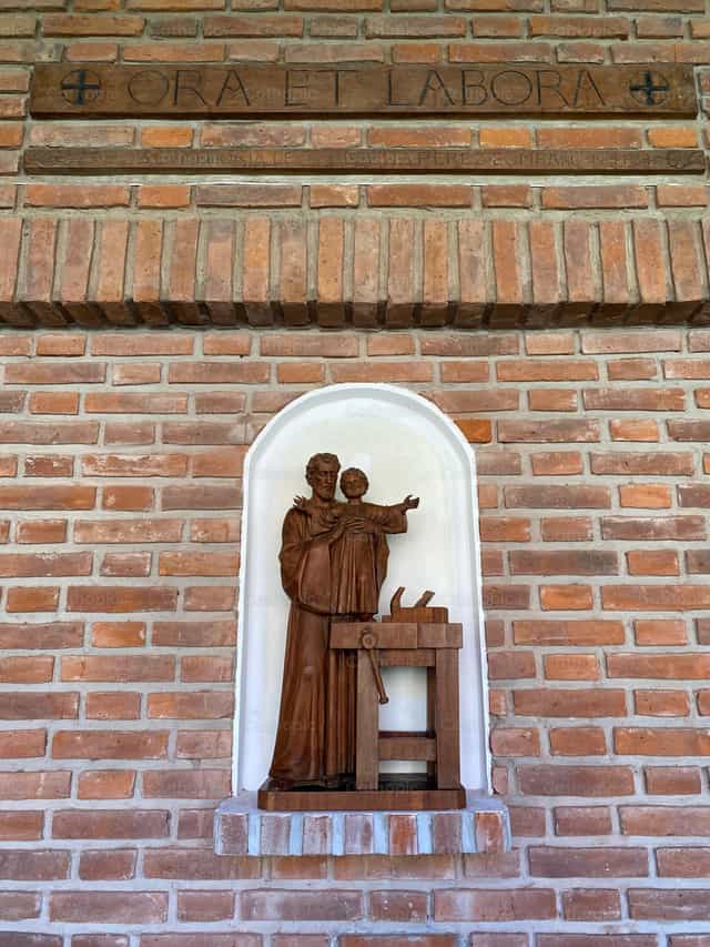 Saint Joseph the Worker - Catholic stock images