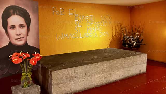 Cripta de Concepción Cabrera de Armida - Imagens católicas de stock - Foto de Pablo Meza