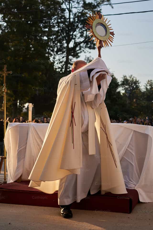 Corpus Christi - Imagens católicas de stock