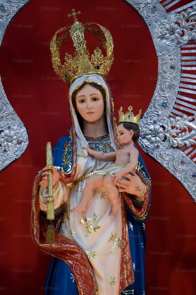 Immaculate Conception of Mary - Catholic stock images