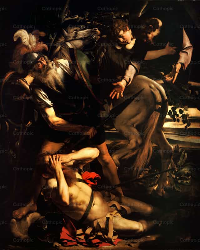 Nawrócenie św. Pawła - Katolickie zdjęcia stockowe - Zdjęcie: Restored Christian Art