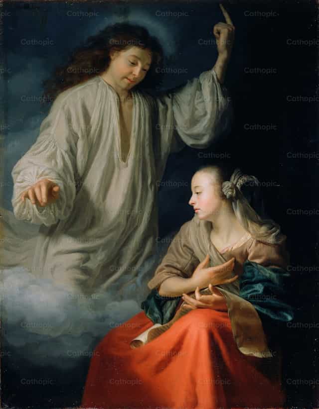 天使报喜 - 天主教图库图片 - 摄影： Restored Christian Art