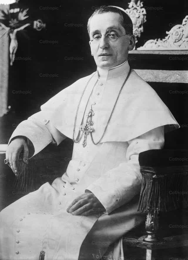 Papst Benedikt XV. - Katholische Stockfotos - Foto von Cathopic