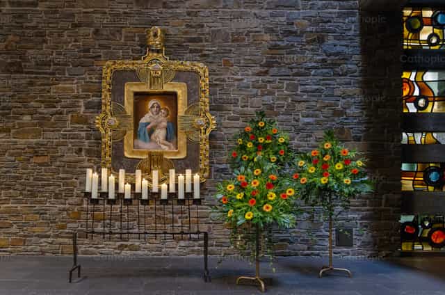 Schoenstatt-i Szűzanya - Katolikus stockképek