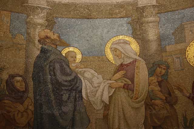 Presentación de Jesus - Banco de imágenes católicas - Fotografía por encaminados vamos
