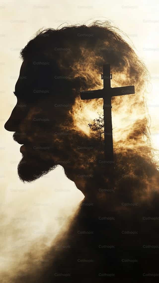 Misja Jezusa - Katolickie zdjęcia stockowe