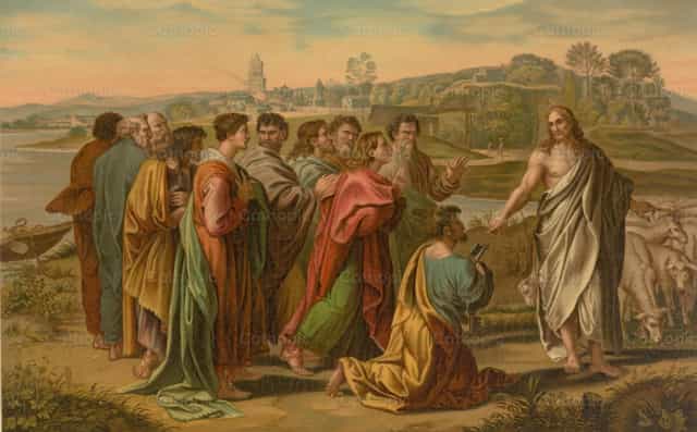 Tápláld bárányaimat - Katolikus stockképek - Fotó: Restored Christian Art