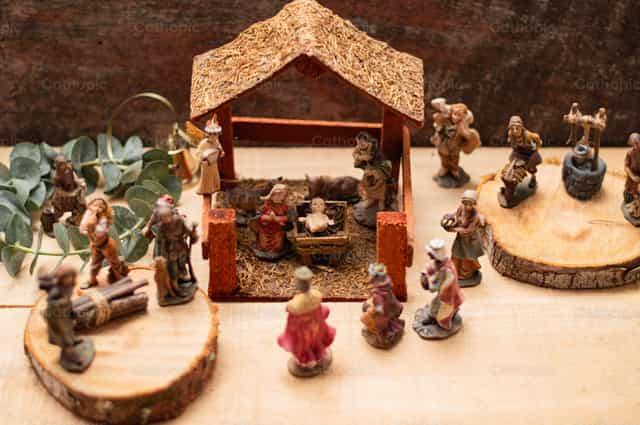 Personajes del pesebre - Banco de imágenes católicas