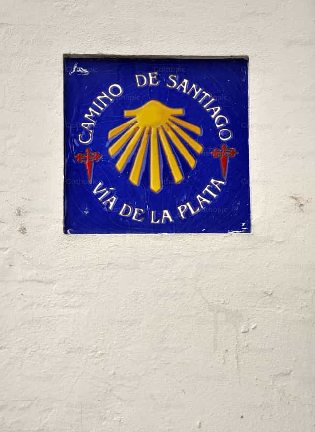 Estrada de Prata - Imagens católicas de stock