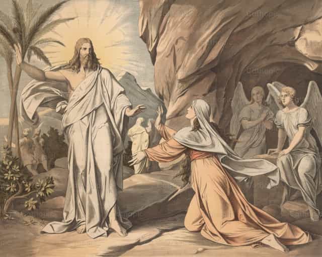 Zmartwychwstanie - Katolickie zdjęcia stockowe - Zdjęcie: Restored Christian Art