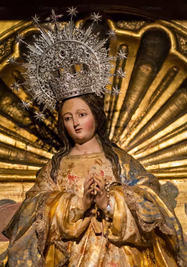 Virgen Maria - Banco de imágenes católicas