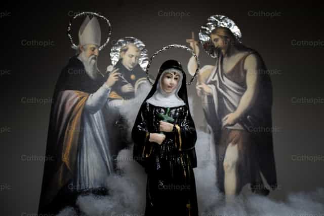 Santa Rita de Casia - Banco de imágenes católicas - Fotografía por Nayarb Photography