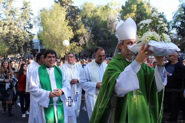 Vers vous, nous allons, Marie - Images catholiques de stock - Photo de Candelaria Betsabé Gottardini