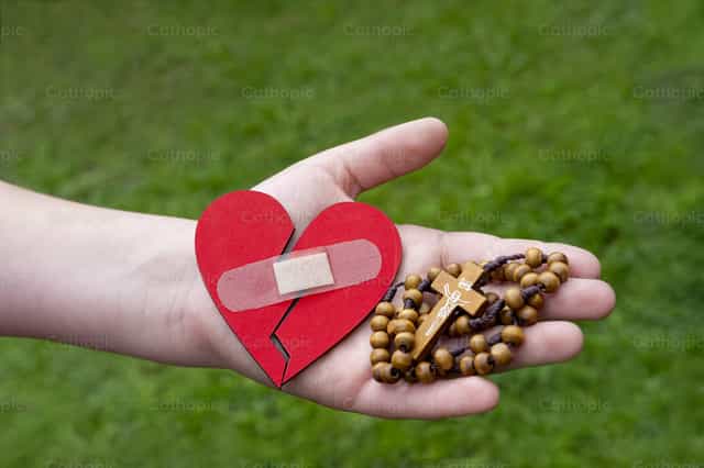 Sanar el corazon - Banco de imágenes católicas