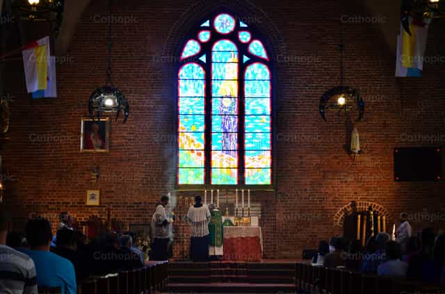 Holy Mass - Catholic stock images