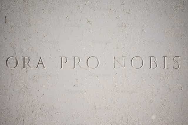 Ora pro nobis - Catholic stock images - Photo by Vytautas Markūnas SDB