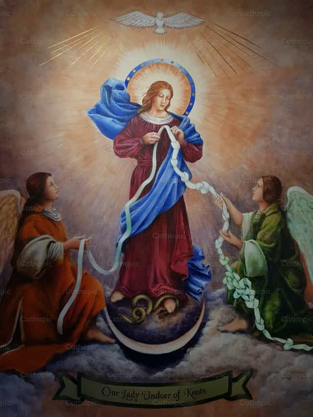Virgen Desata Nudos - Banco de imágenes católicas
