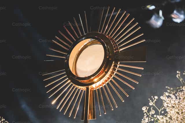 Santíssimo Sacramento - Imagens católicas de stock